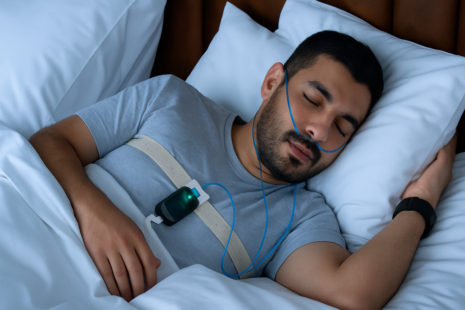 دراسة نوم منزلية